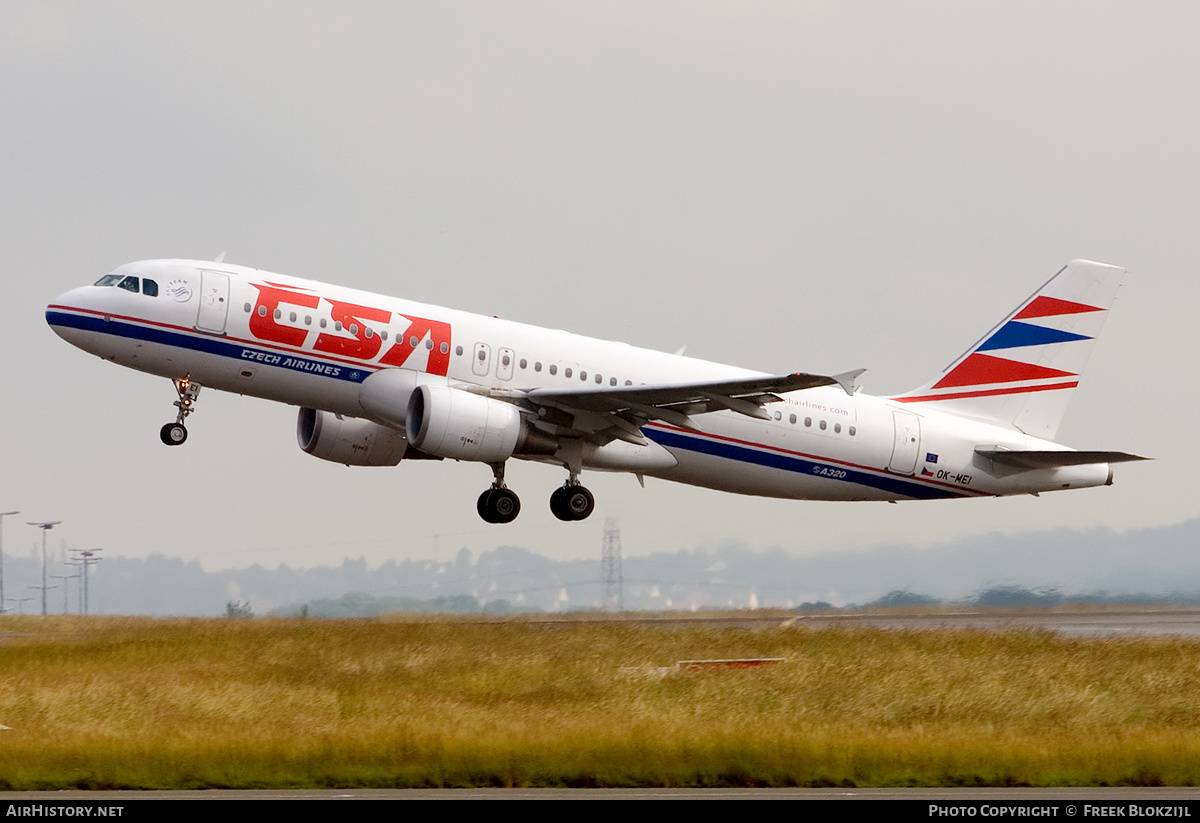 Aircraft Photo of OK-MEI | Airbus A320-214 | ČSA - Czech Airlines | AirHistory.net #452776