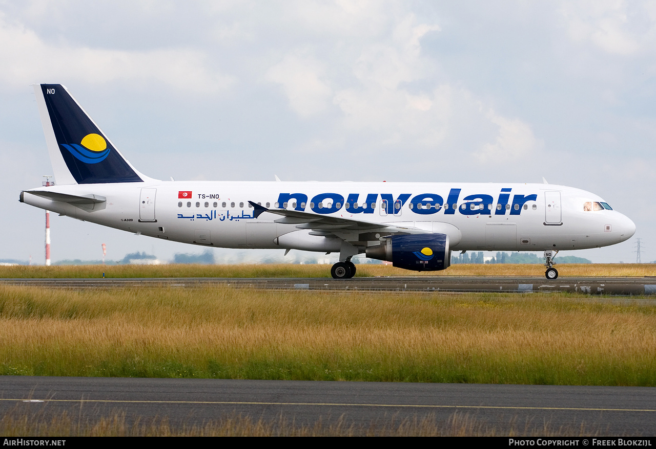 Aircraft Photo of TS-INO | Airbus A320-214 | Nouvelair Tunisie | AirHistory.net #452778