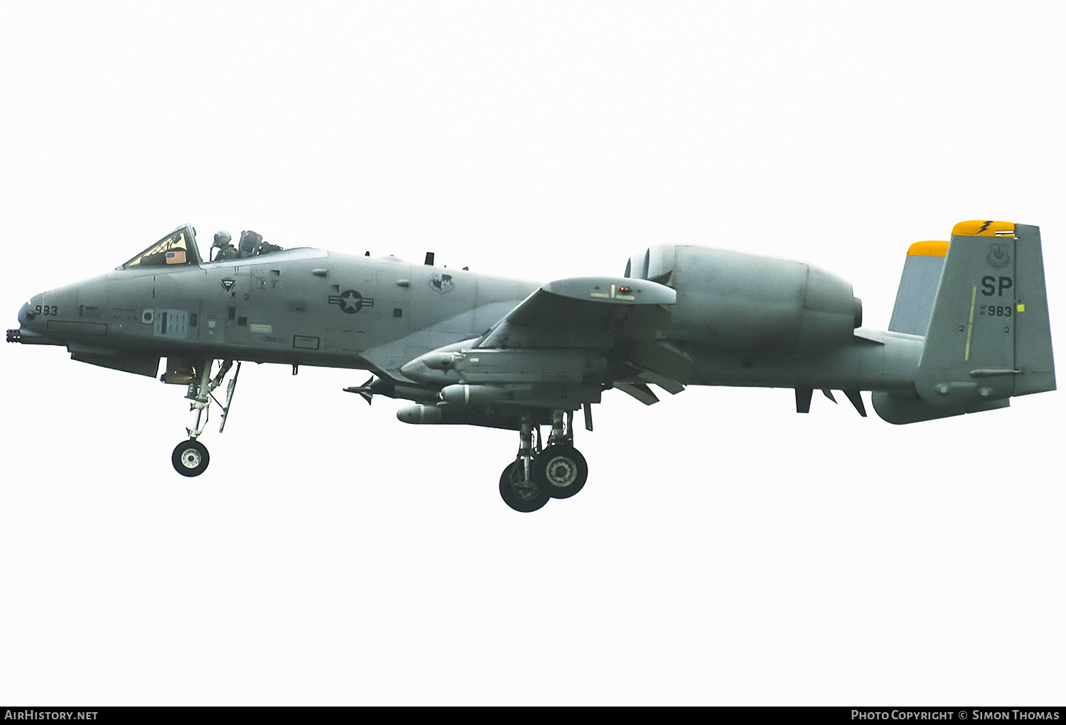 Aircraft Photo of 81-0983 / AF81-983 | Fairchild A-10A Thunderbolt II | USA - Air Force | AirHistory.net #452787