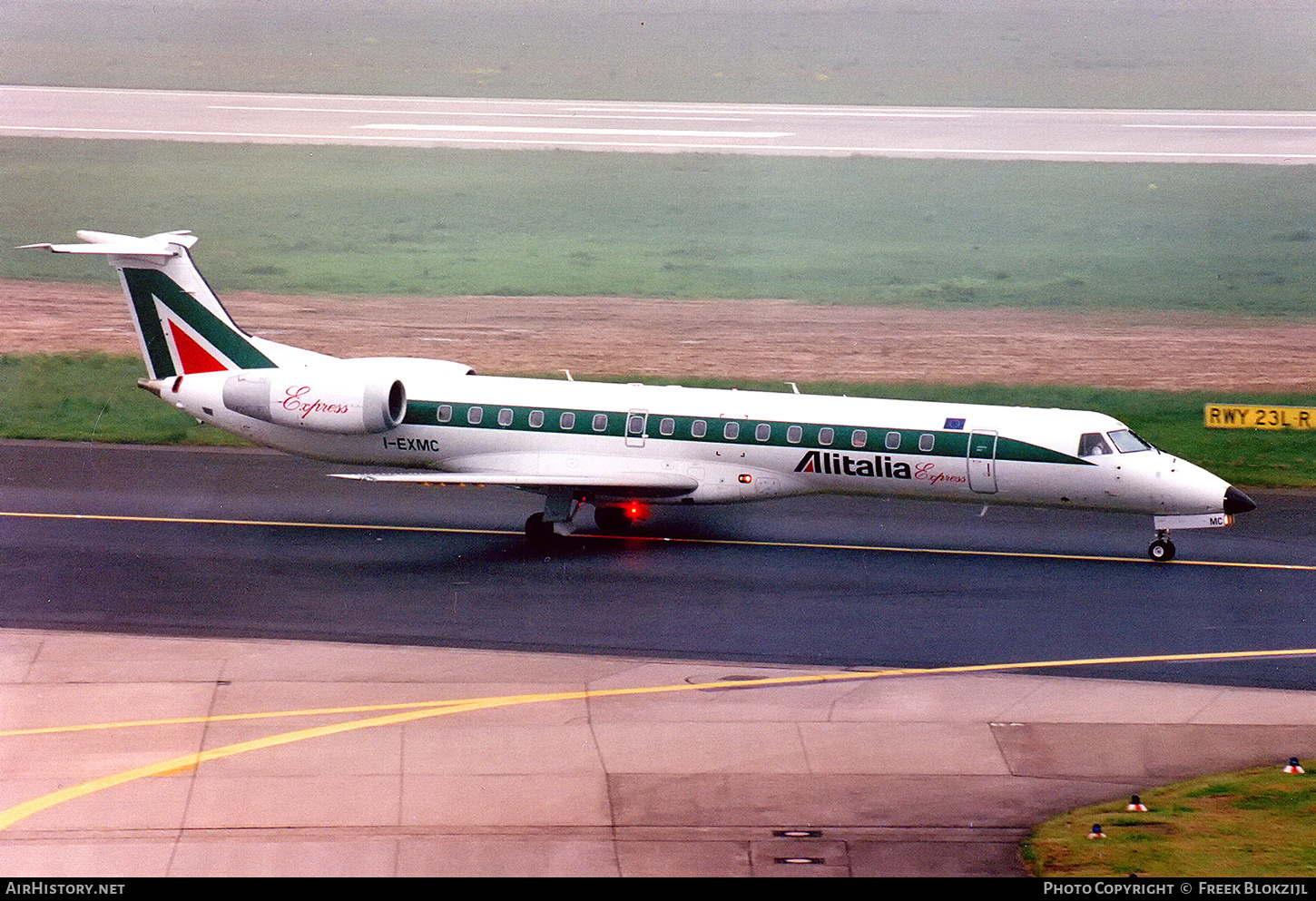 Aircraft Photo of I-EXMC | Embraer ERJ-145LR (EMB-145LR) | Alitalia Express | AirHistory.net #452794