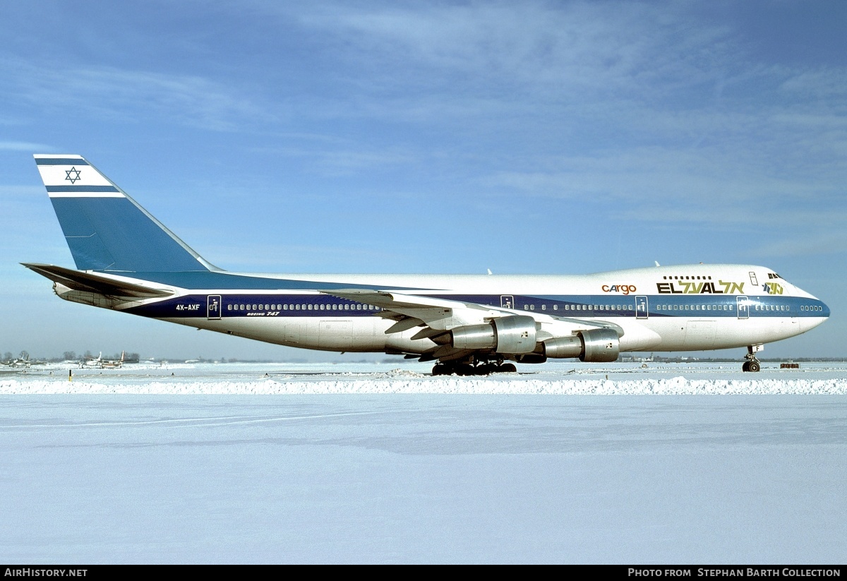 Aircraft Photo of 4X-AXF | Boeing 747-258C | El Al Israel Airlines Cargo | AirHistory.net #452801