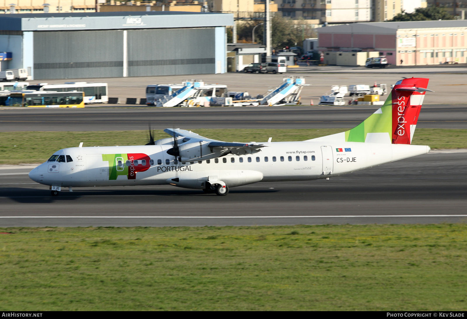 Aircraft Photo of CS-DJE | ATR ATR-72-600 (ATR-72-212A) | TAP Portugal Express | AirHistory.net #452817