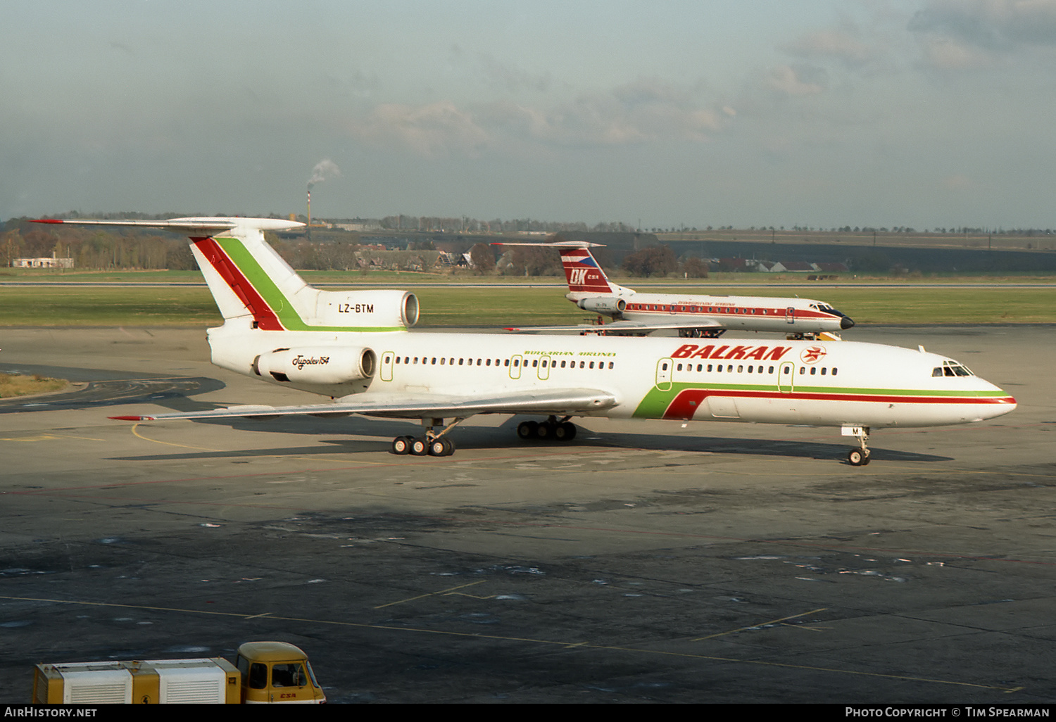Aircraft Photo of LZ-BTM | Tupolev Tu-154B | Balkan - Bulgarian Airlines | AirHistory.net #452827