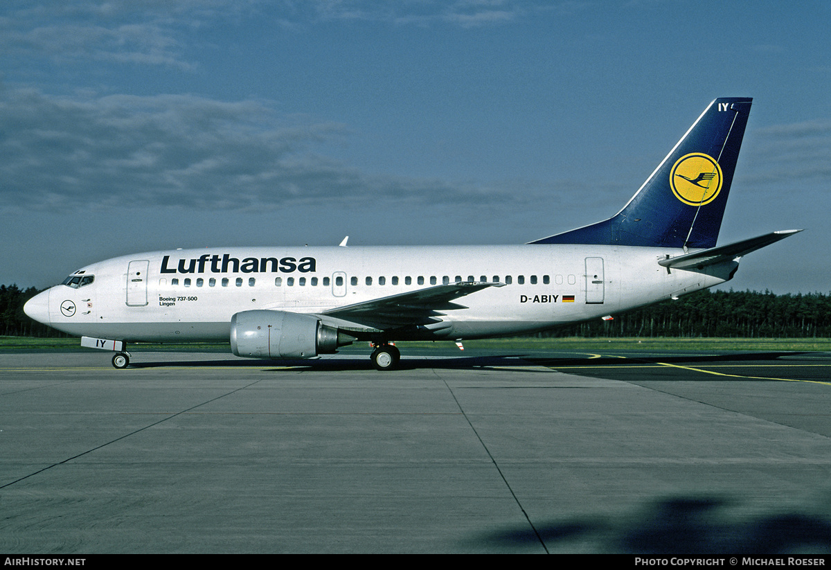 Aircraft Photo of D-ABIY | Boeing 737-530 | Lufthansa | AirHistory.net #452831
