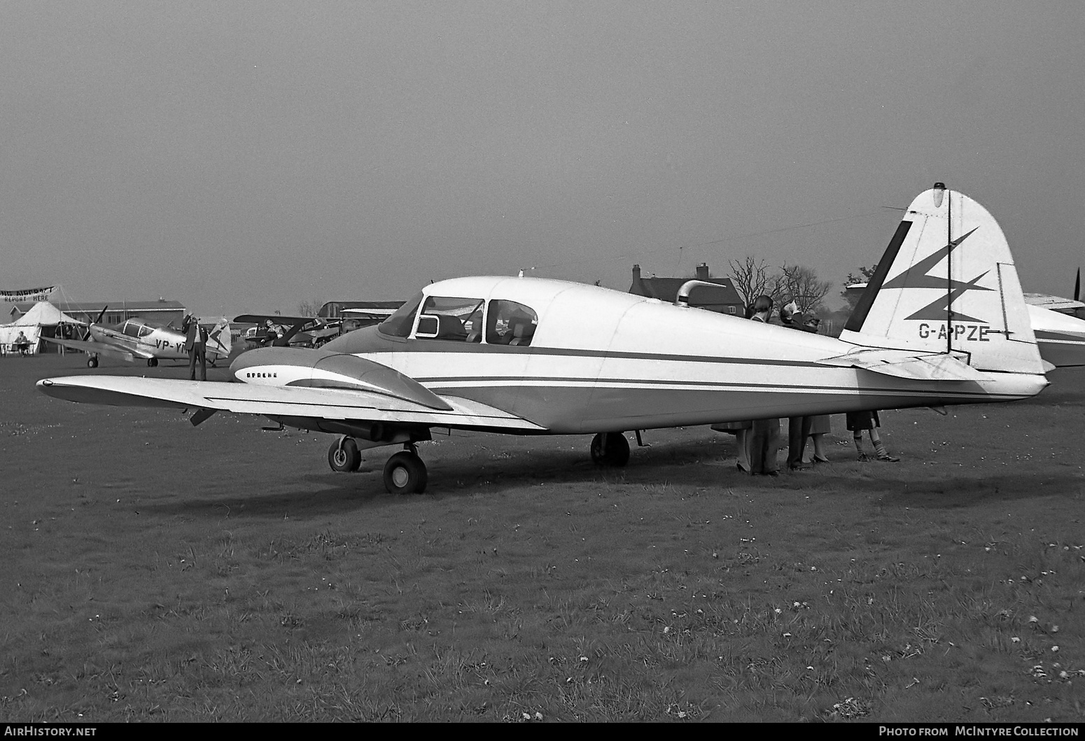 Aircraft Photo of G-APZE | Piper PA-23-160 Apache F | AirHistory.net #452843