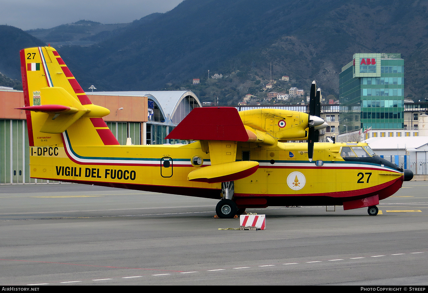 Aircraft Photo of I-DPCC | Bombardier CL-415 (CL-215-6B11) | Italy - Vigili del Fuoco | AirHistory.net #452850