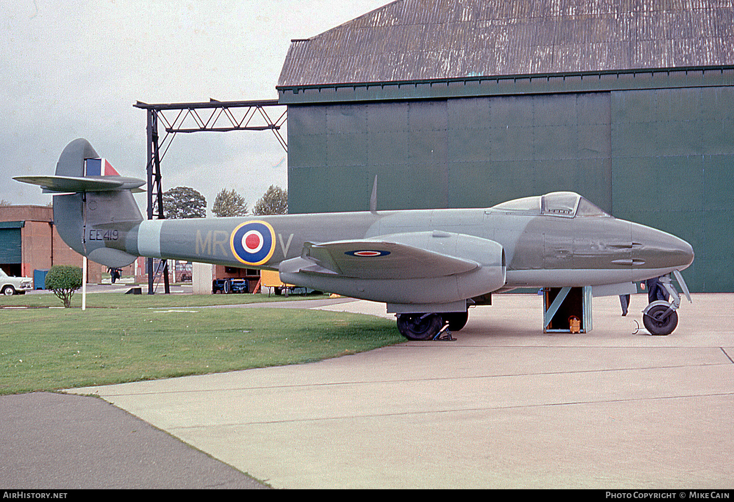 Aircraft Photo of EE419 / 7247M | Gloster Meteor F3 | UK - Air Force | AirHistory.net #452851