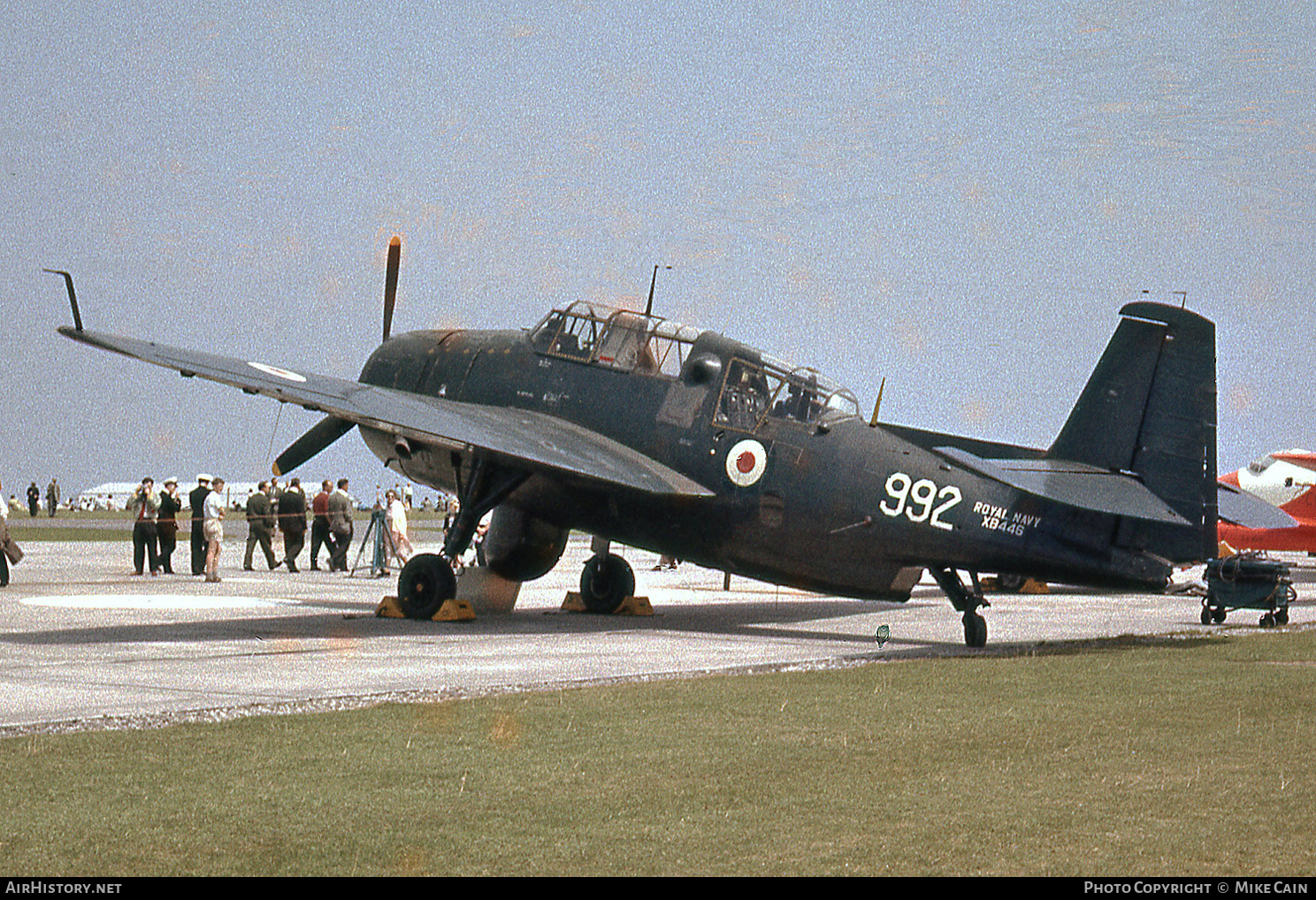 Aircraft Photo of XB446 | General Motors TBM-3S Avenger ECM.6B | UK - Navy | AirHistory.net #452852