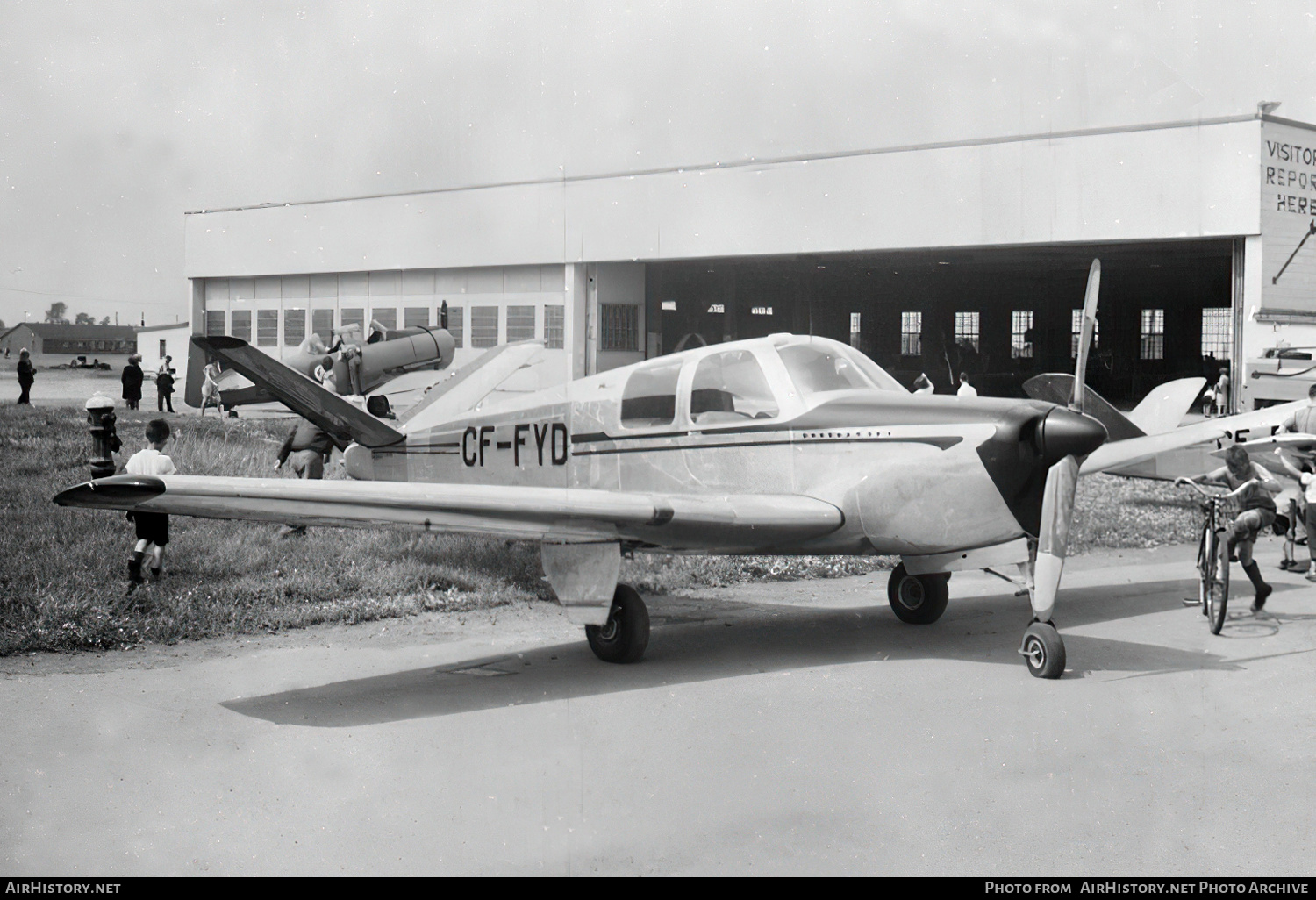 Aircraft Photo of CF-FYD | Beech 35 Bonanza | AirHistory.net #452857