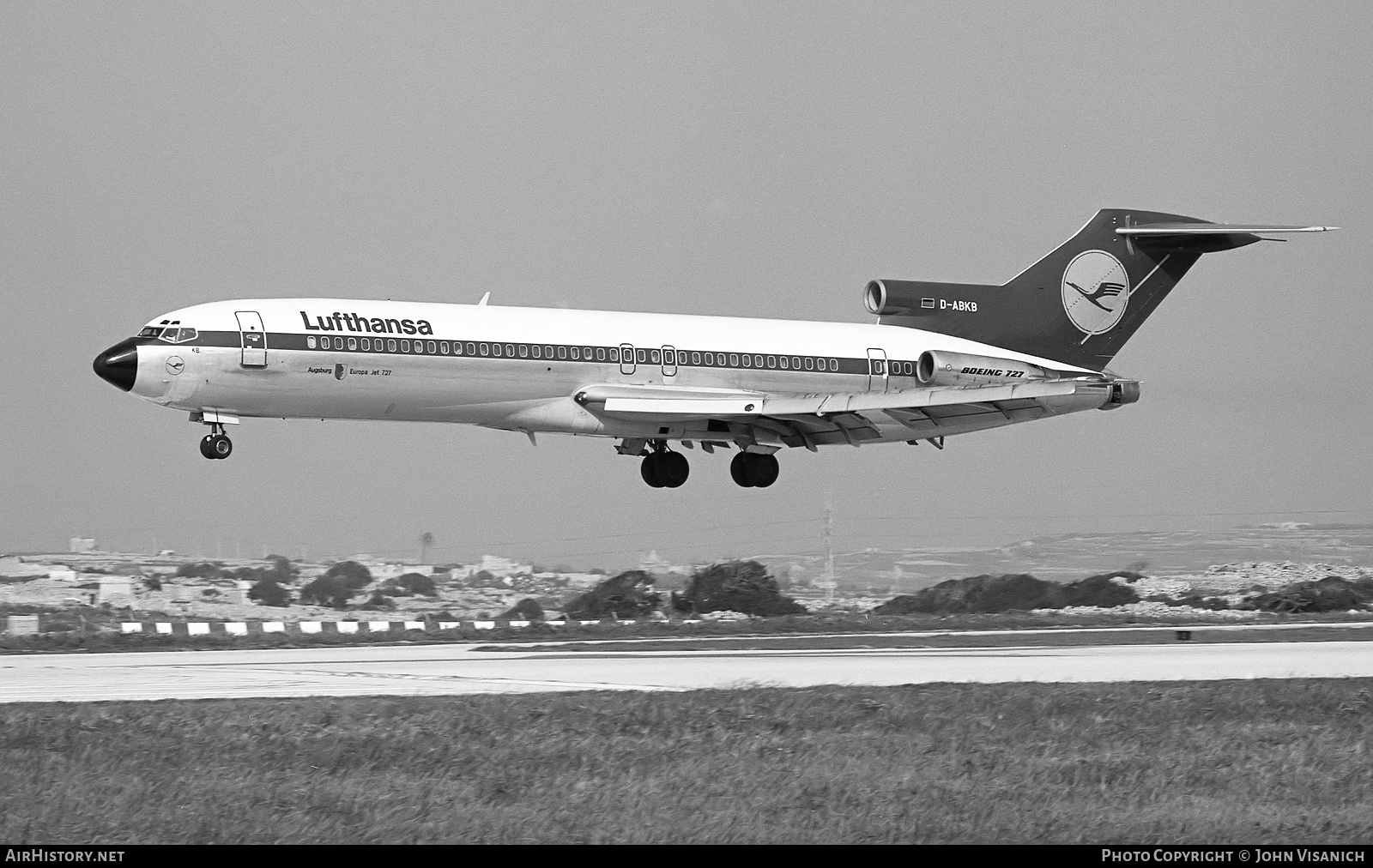 Aircraft Photo of D-ABKB | Boeing 727-230/Adv | Lufthansa | AirHistory.net #452862