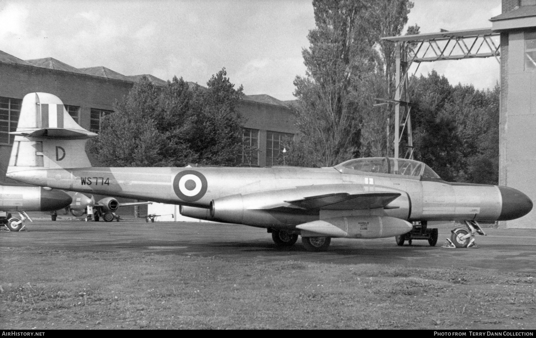 Aircraft Photo of WS774 | Gloster Meteor NF(T)14 | UK - Air Force | AirHistory.net #452911