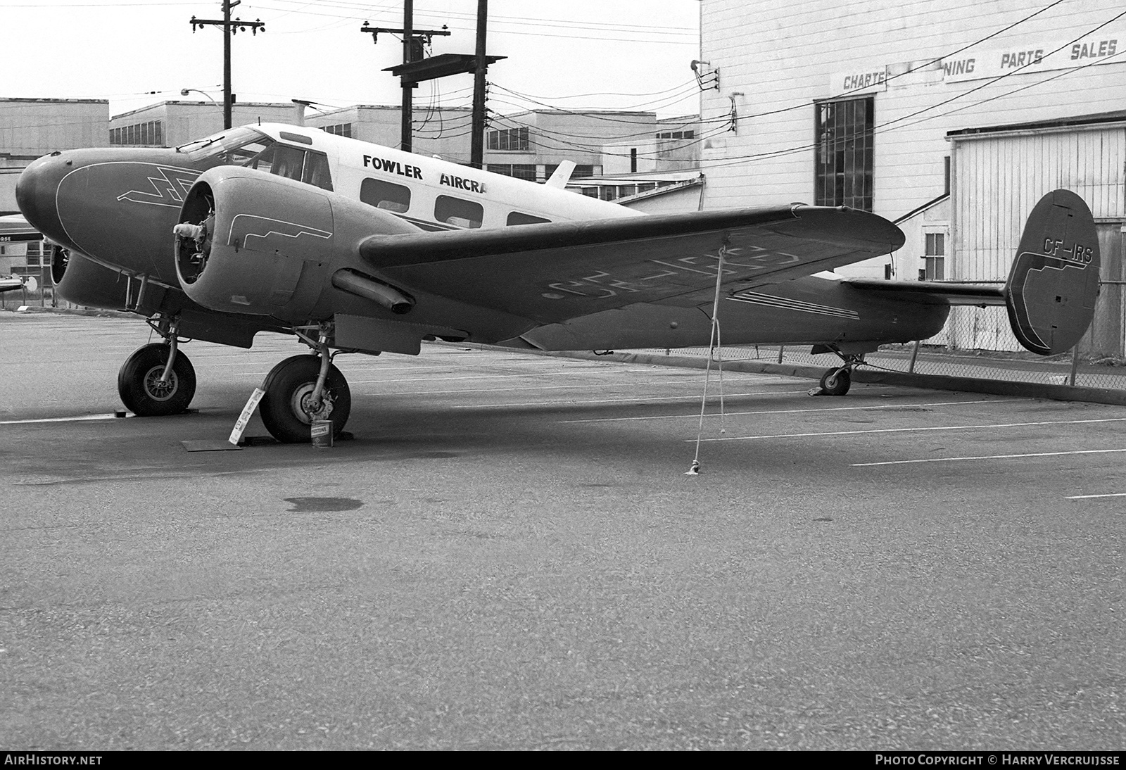 Aircraft Photo of CF-IRS | Beech D18S | Fowler Aircraft | AirHistory.net #452916