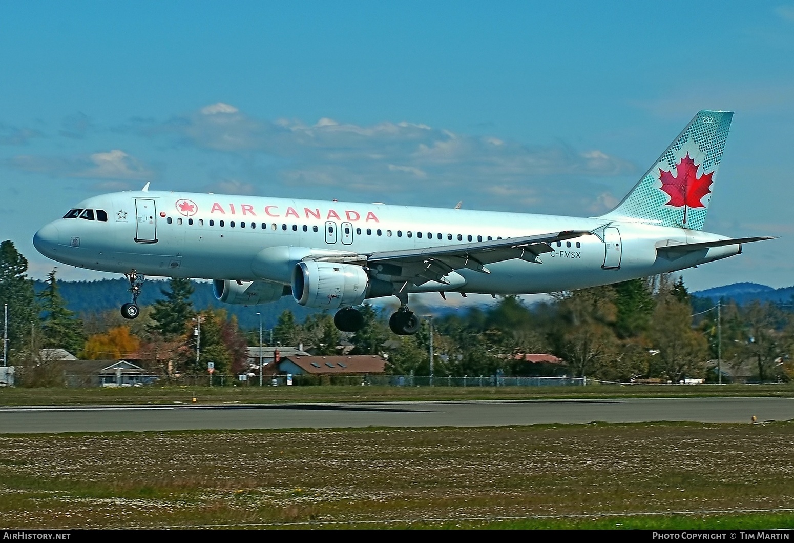 Aircraft Photo of C-FMSX | Airbus A320-211 | Air Canada | AirHistory.net #452920