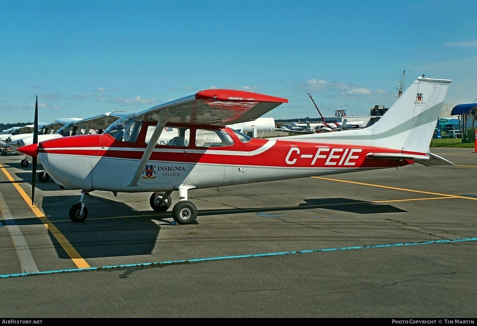 Aircraft Photo of C-FEIE | Cessna 172M Skyhawk | Insignia College | AirHistory.net #452926