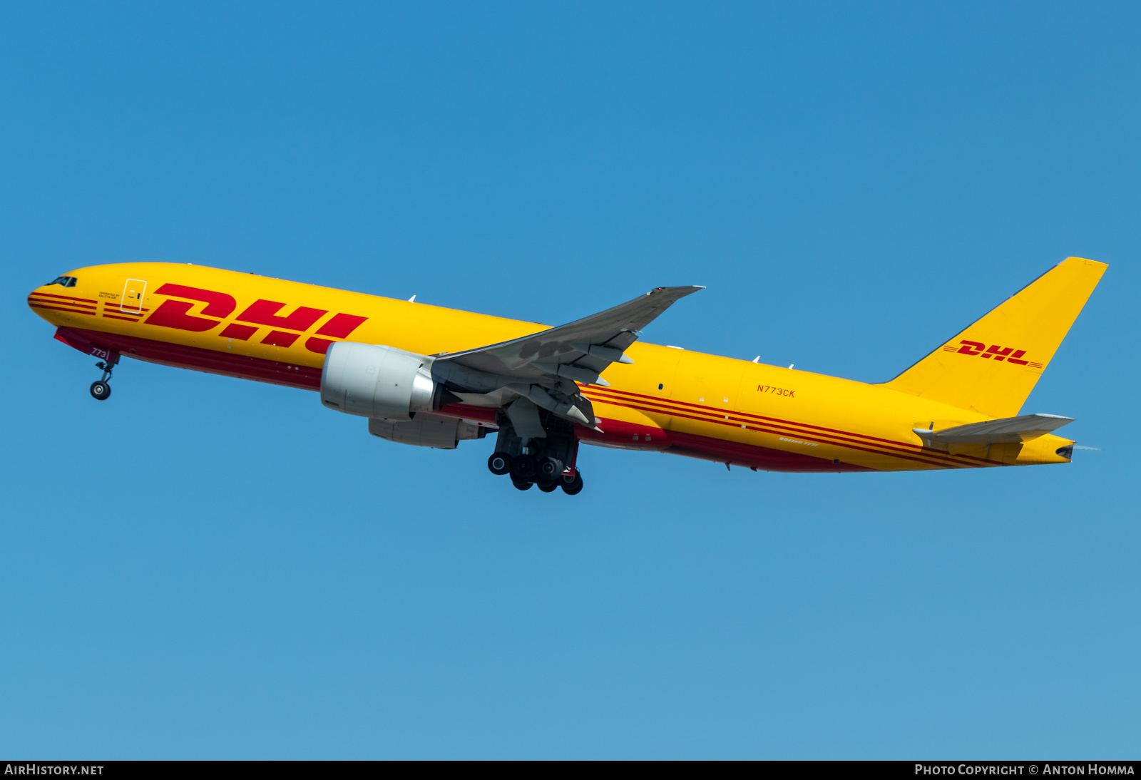 Aircraft Photo of N773CK | Boeing 777-F | DHL International | AirHistory.net #452948