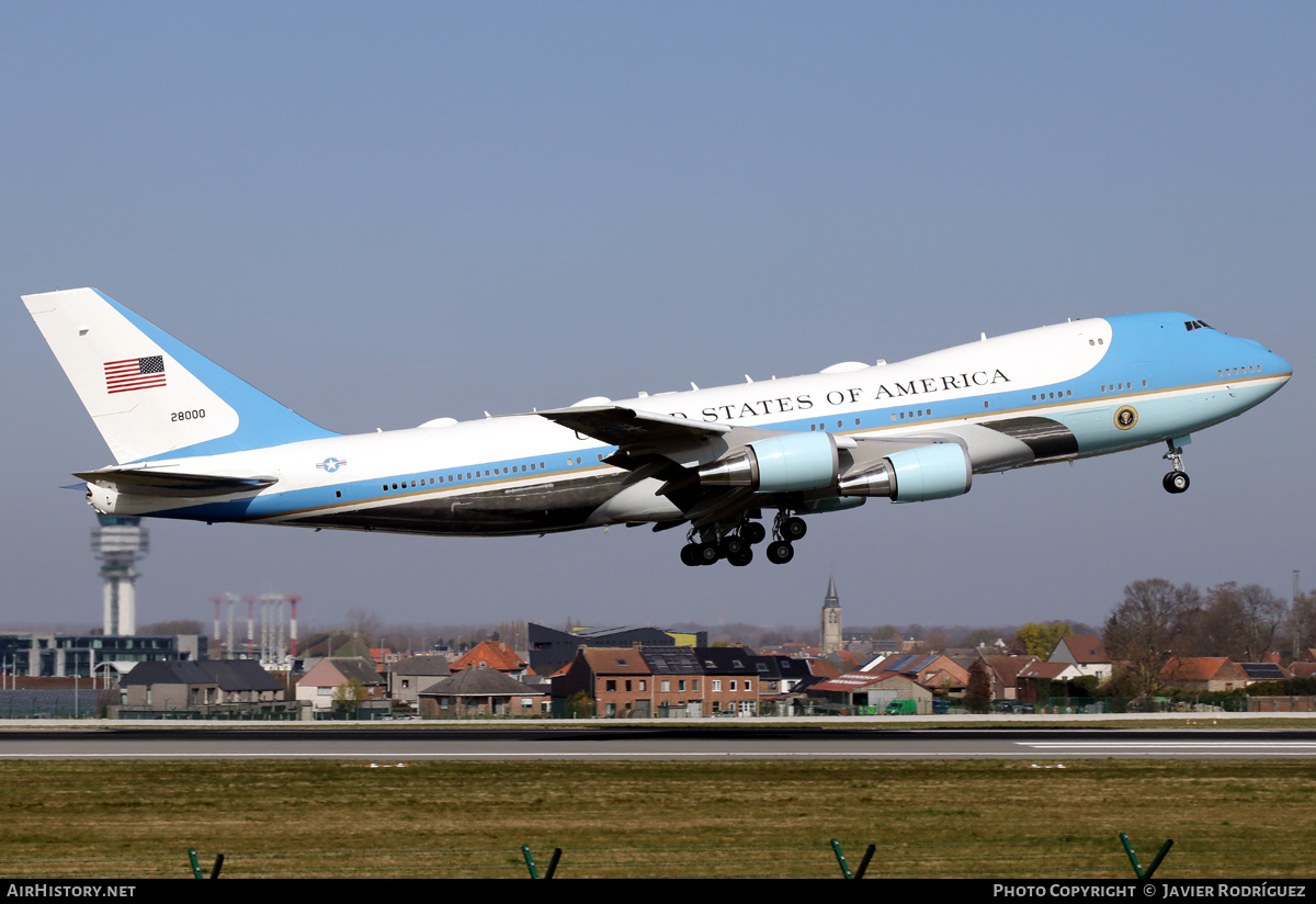 Aircraft Photo of 82-8000 | Boeing VC-25A | USA - Air Force | AirHistory.net #452994