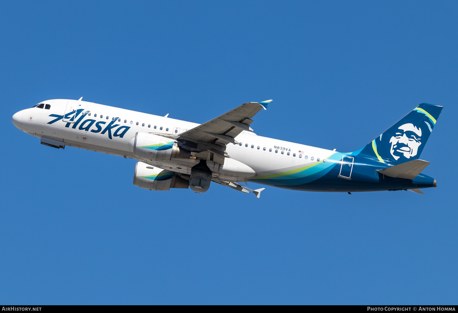 Aircraft Photo of N839VA | Airbus A320-214 | Alaska Airlines | AirHistory.net #453004