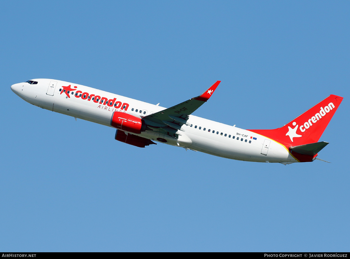Aircraft Photo of 9H-CXF | Boeing 737-8KN | Corendon Airlines | AirHistory.net #453010