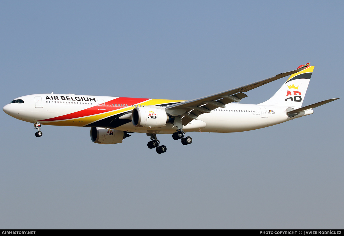 Aircraft Photo of OO-ABF | Airbus A330-941N | Air Belgium | AirHistory.net #453012