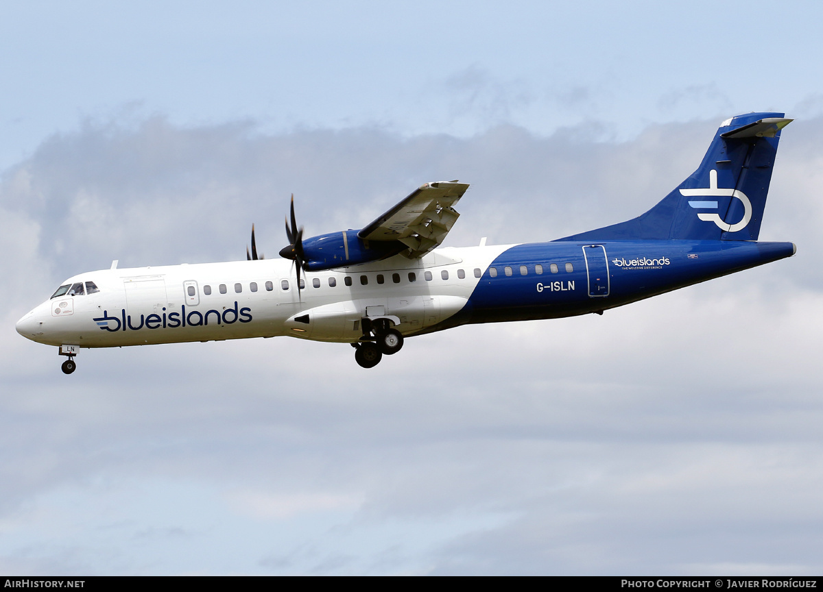 Aircraft Photo of G-ISLN | ATR ATR-72-500 (ATR-72-212A) | Blue Islands | AirHistory.net #453019
