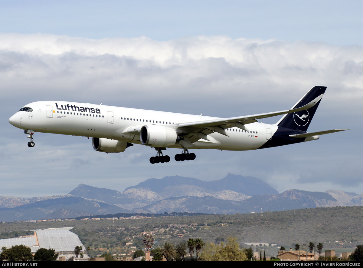 Aircraft Photo of D-AIXL | Airbus A350-941 | Lufthansa | AirHistory.net #453020