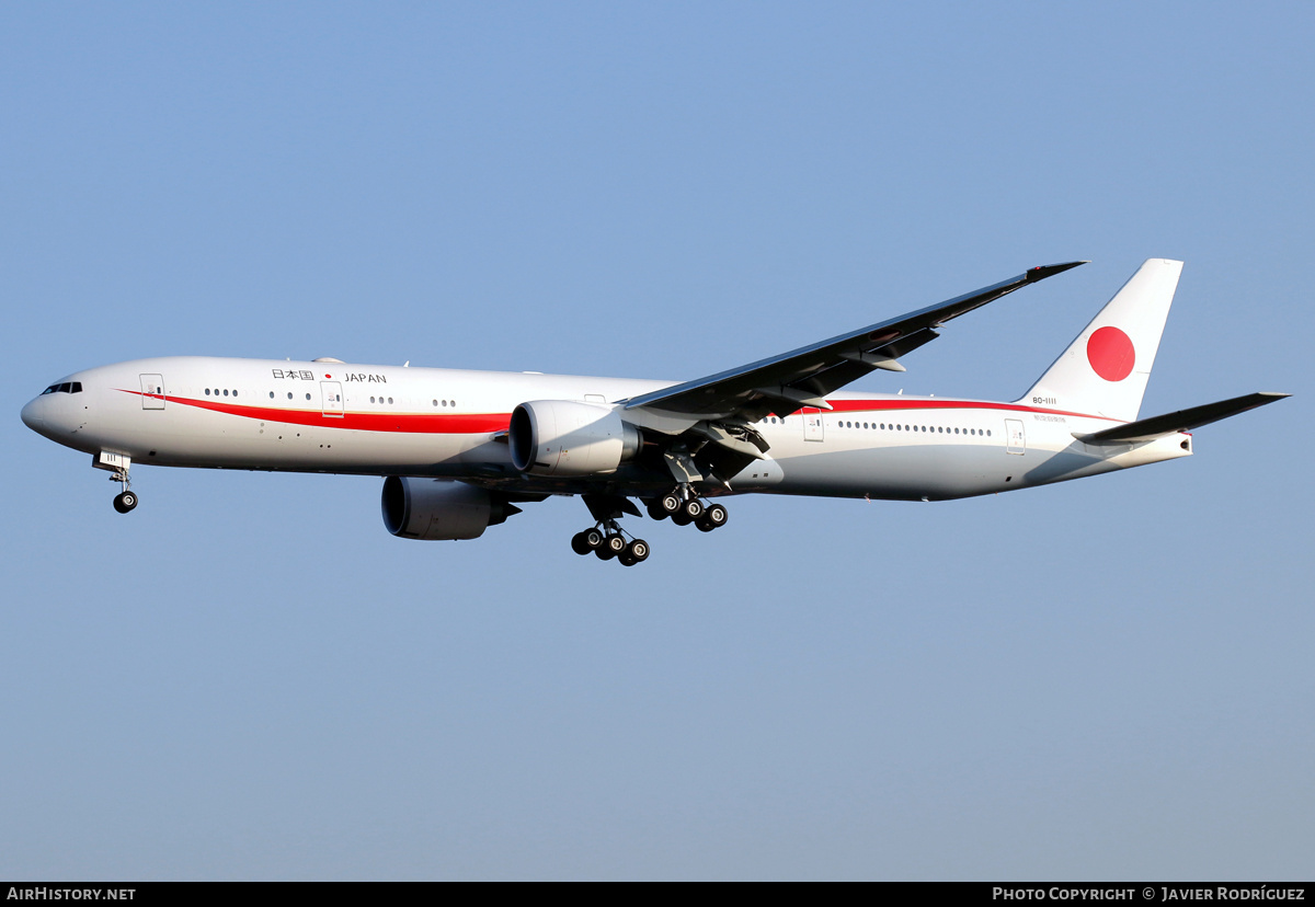 Aircraft Photo of 80-1111 | Boeing 777-300/ER | Japan - Air Force | AirHistory.net #453041