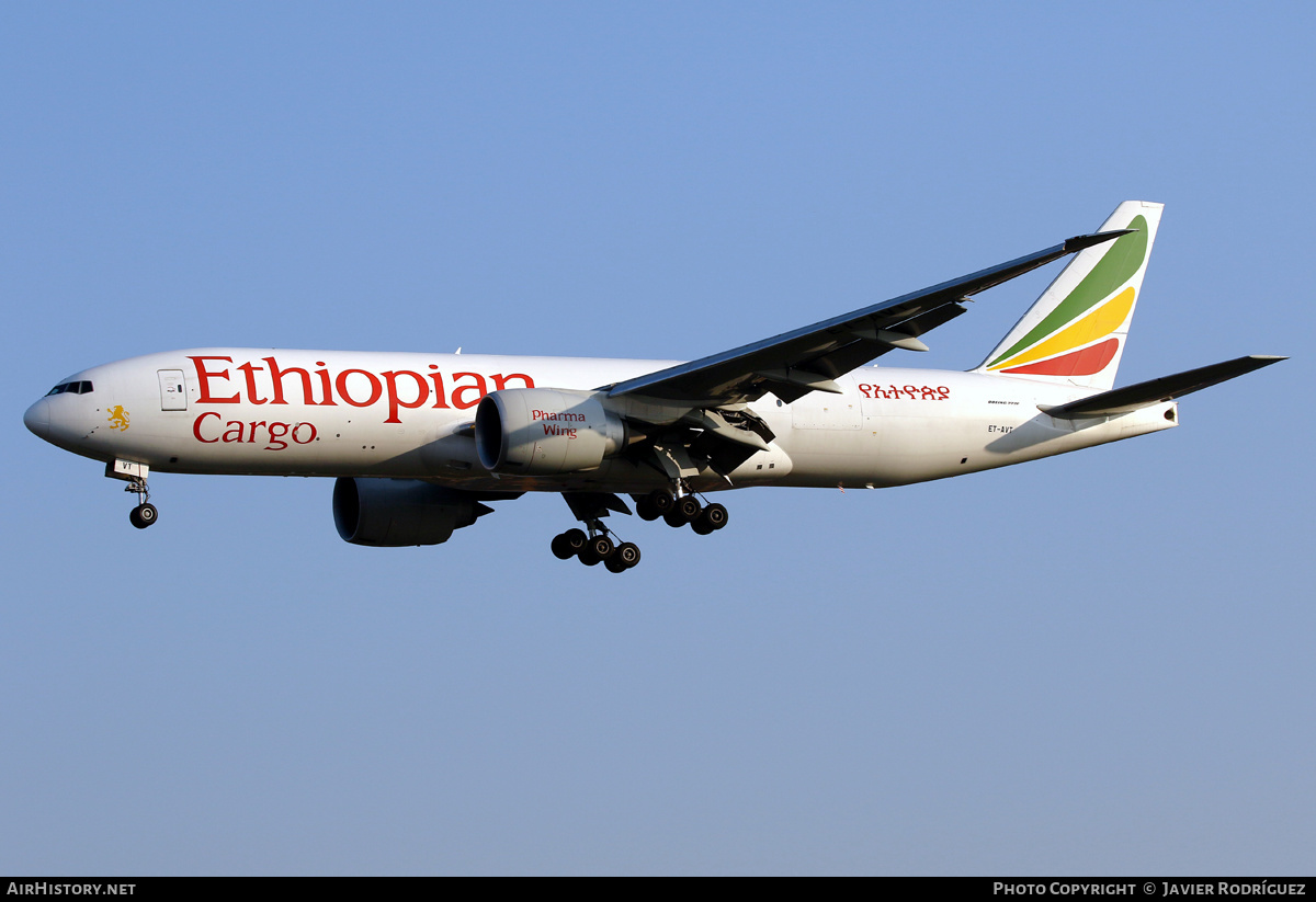 Aircraft Photo of ET-AVT | Boeing 777-F | Ethiopian Airlines Cargo | AirHistory.net #453042