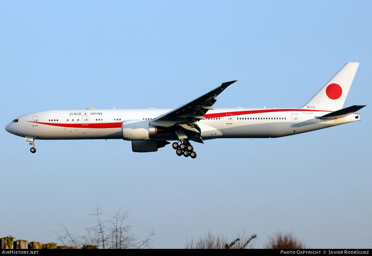 Aircraft Photo of 80-1112 | Boeing 777-300/ER | Japan - Air Force | AirHistory.net #453052
