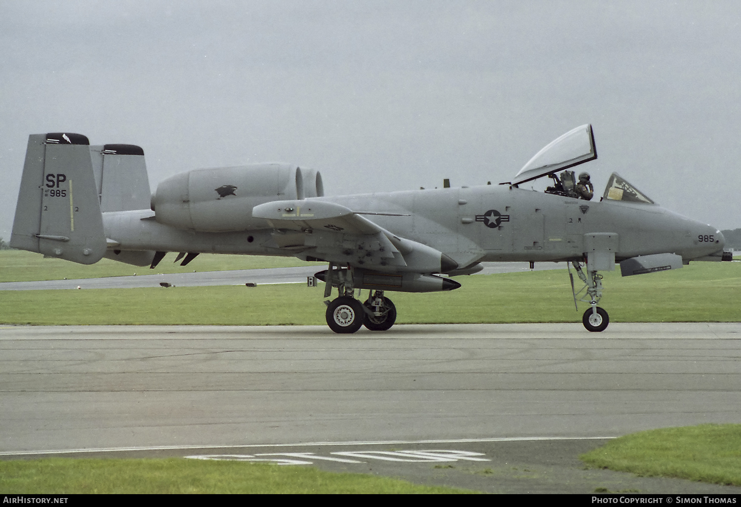 Aircraft Photo of 81-0985 / AF81-985 | Fairchild A-10A Thunderbolt II | USA - Air Force | AirHistory.net #453055