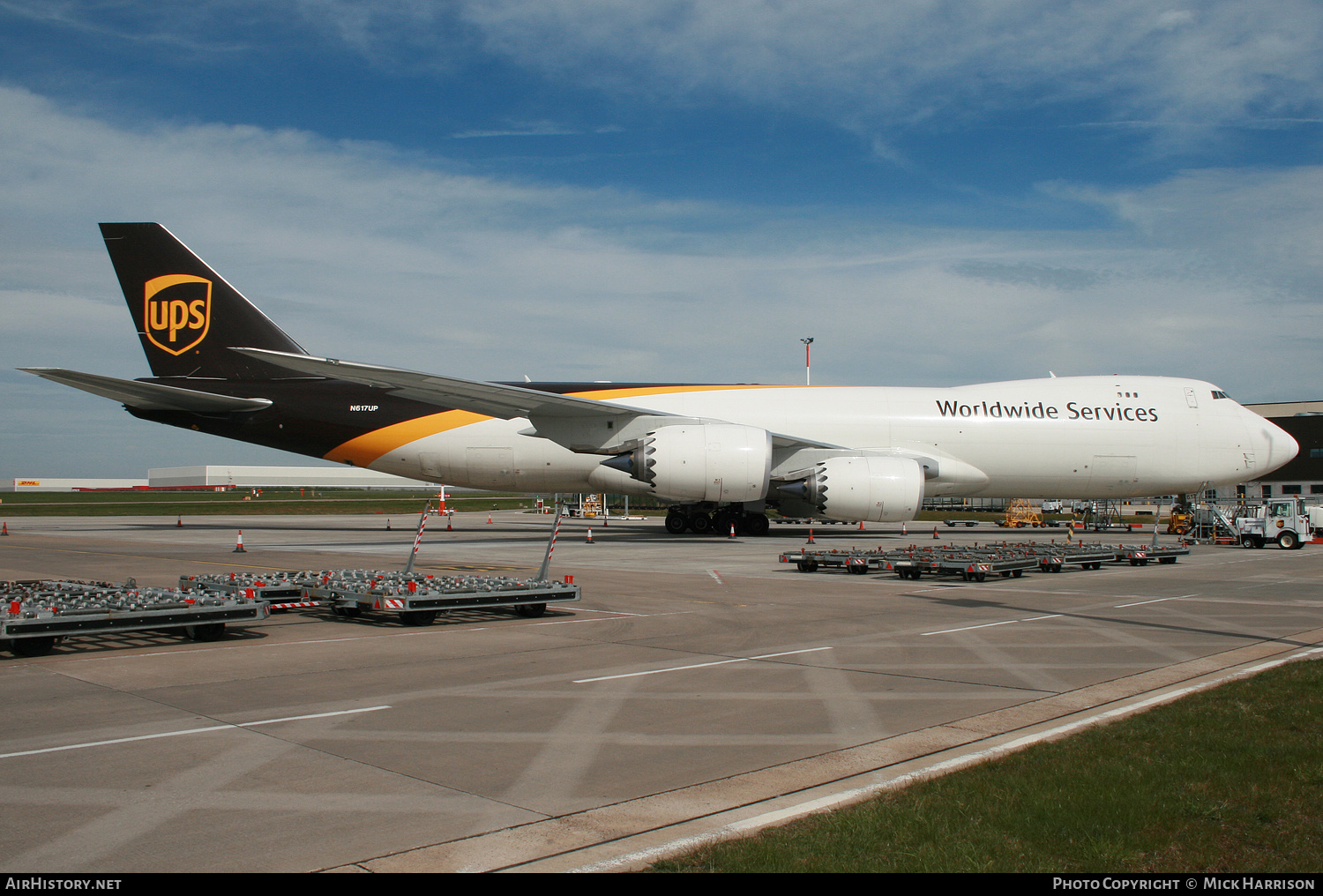 Aircraft Photo of N617UP | Boeing 747-8F | United Parcel Service - UPS | AirHistory.net #453058