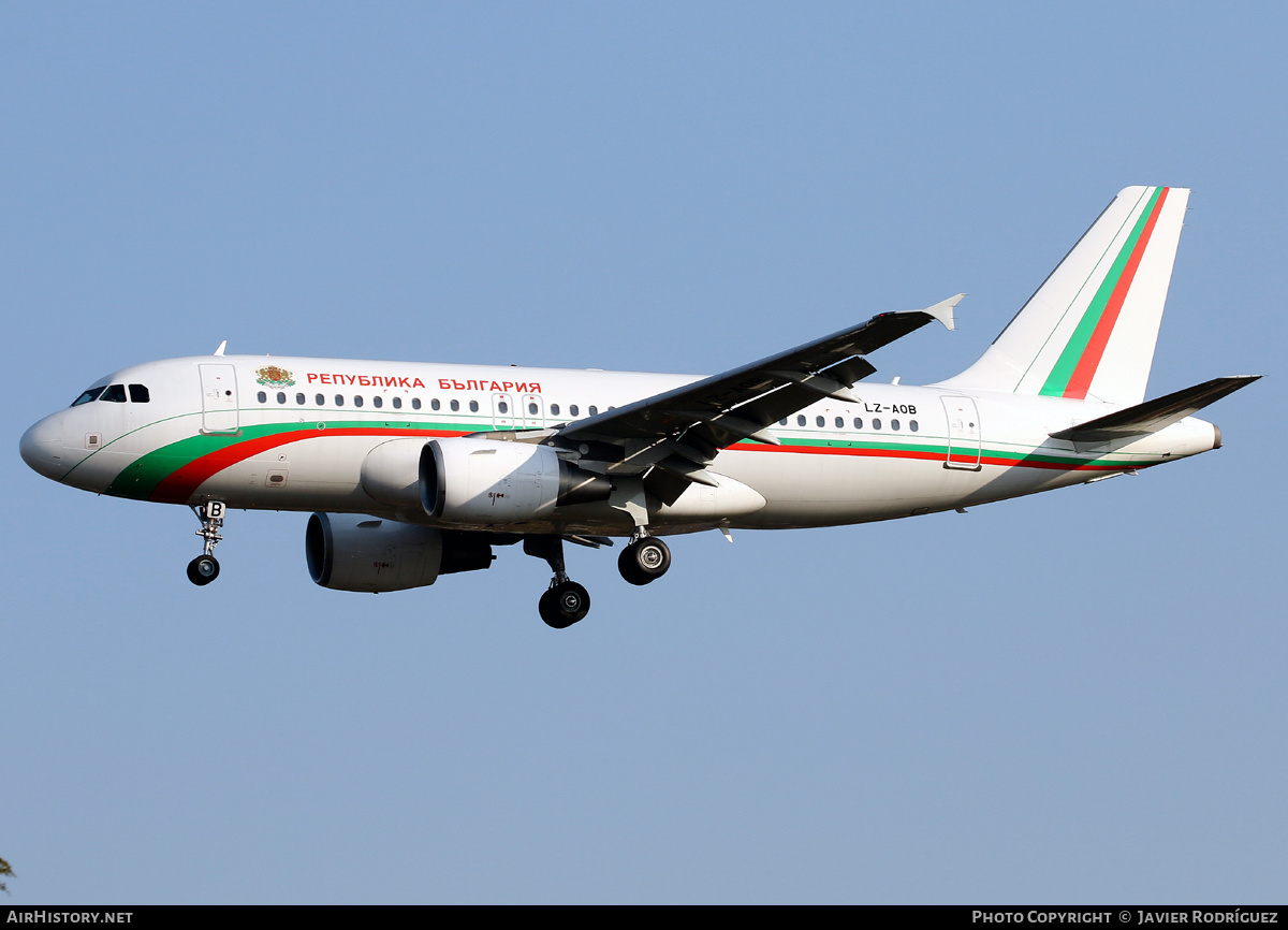 Aircraft Photo of LZ-AOB | Airbus A319-111 | Republic of Bulgaria | AirHistory.net #453059