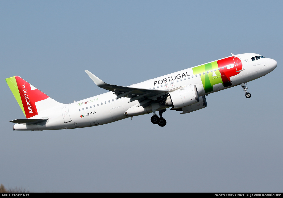 Aircraft Photo of CS-TVA | Airbus A320-251N | TAP Air Portugal | AirHistory.net #453070