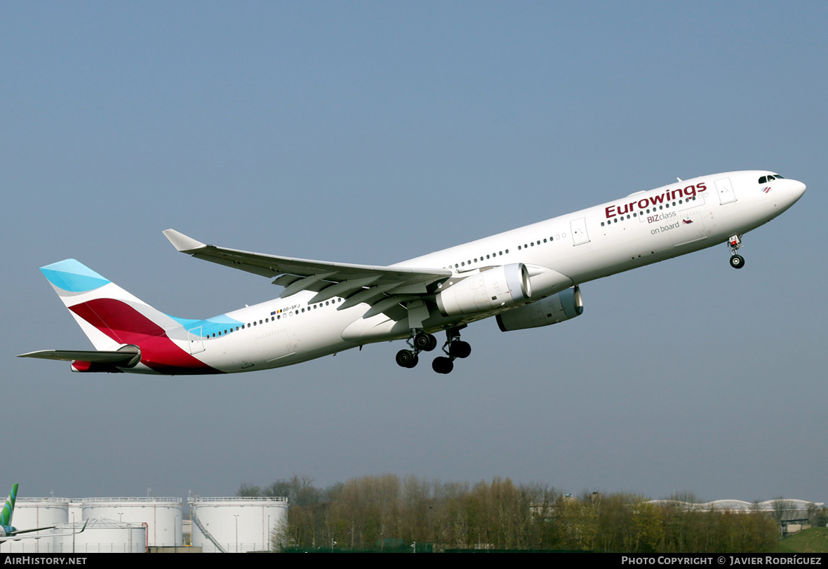 Aircraft Photo of OO-SFJ | Airbus A330-343 | Eurowings | AirHistory.net #453080