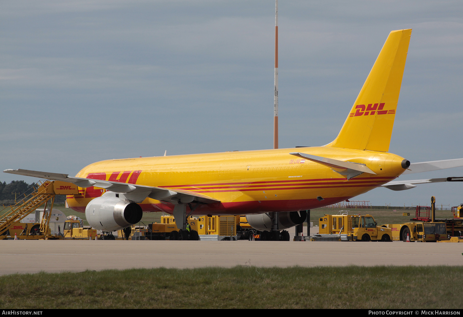 Aircraft Photo of OE-LNE | Boeing 757-23N(PCF) | DHL International | AirHistory.net #453081