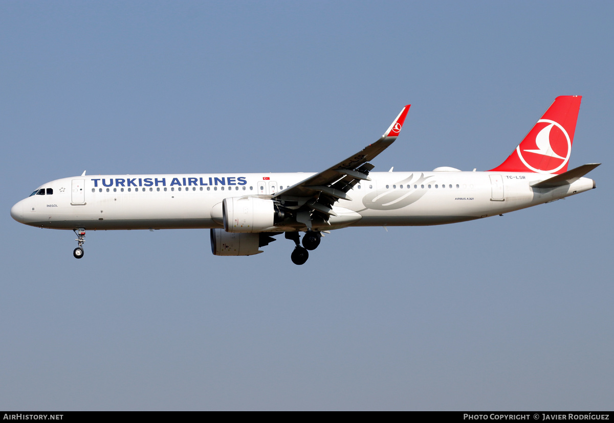 Aircraft Photo of TC-LSR | Airbus A321-271NX | Turkish Airlines | AirHistory.net #453089