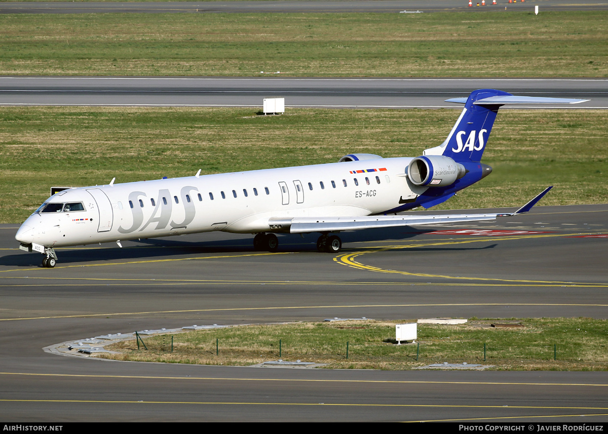 Aircraft Photo of ES-ACG | Bombardier CRJ-900LR (CL-600-2D24) | Scandinavian Airlines - SAS | AirHistory.net #453103