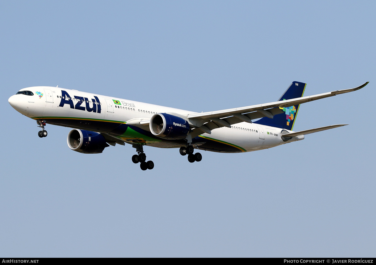 Aircraft Photo of PR-ANW | Airbus A330-941N | Azul Linhas Aéreas Brasileiras | AirHistory.net #453112