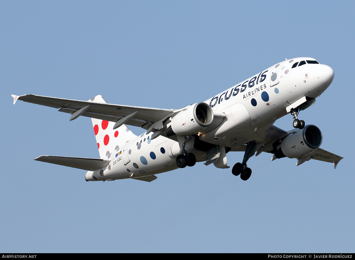 Aircraft Photo of OO-SSU | Airbus A319-111 | Brussels Airlines | AirHistory.net #453133