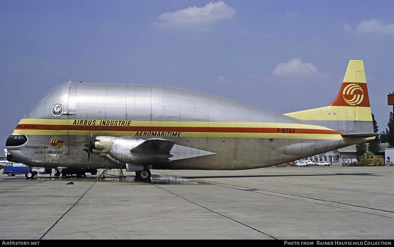 Aircraft Photo of F-BTGV | Aero Spacelines 377SGT Super Guppy Turbine | Aeromaritime | AirHistory.net #453135