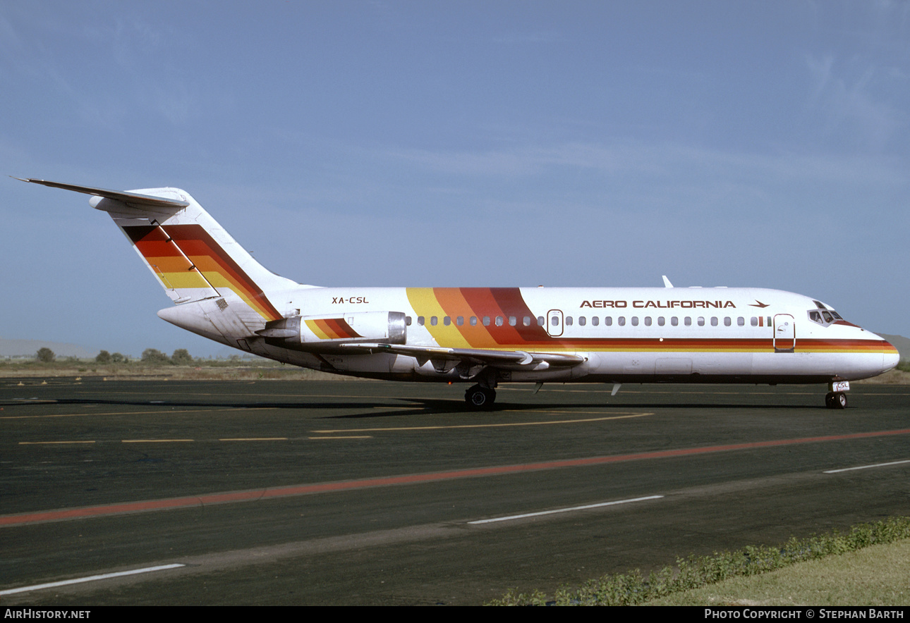 Aircraft Photo of XA-CSL | Douglas DC-9-14 | Aero California | AirHistory.net #453159