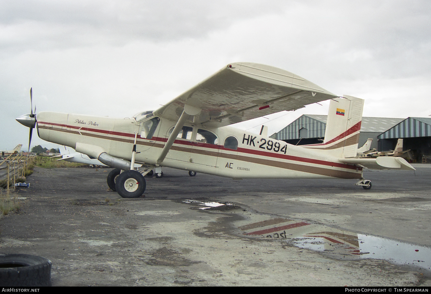 Aircraft Photo of HK-2994 | Fairchild Hiller PC-6/C-H2 Porter | AirHistory.net #453163