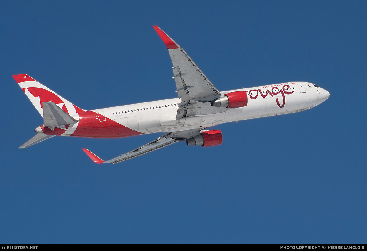 Aircraft Photo of C-FMLZ | Boeing 767-316/ER | Air Canada Rouge | AirHistory.net #453174