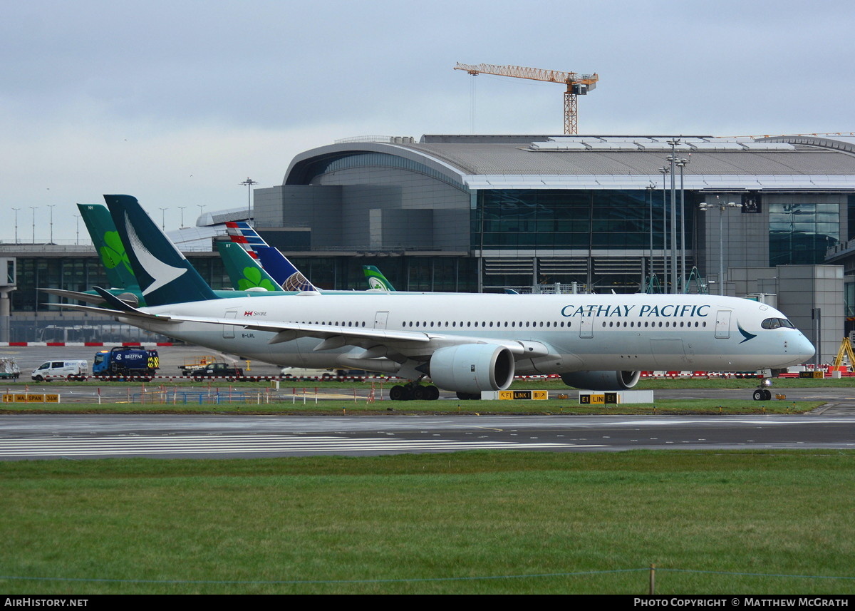 Aircraft Photo of B-LRL | Airbus A350-941 | Cathay Pacific Airways | AirHistory.net #453178