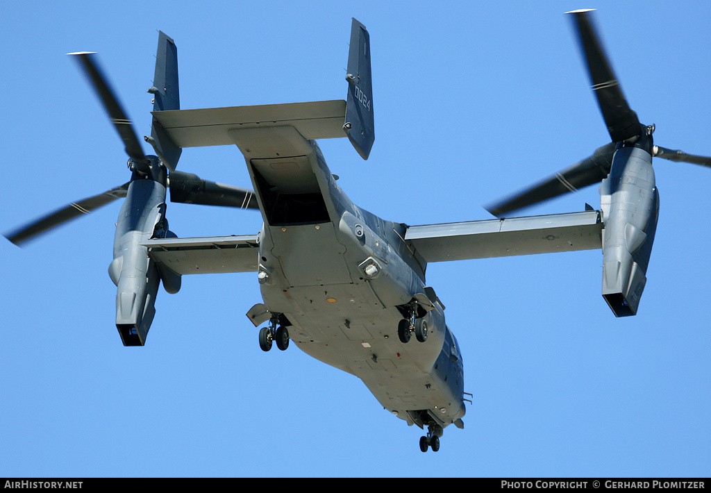 Aircraft Photo of 02-0024 | Bell-Boeing CV-22B Osprey | USA - Air Force | AirHistory.net #453179
