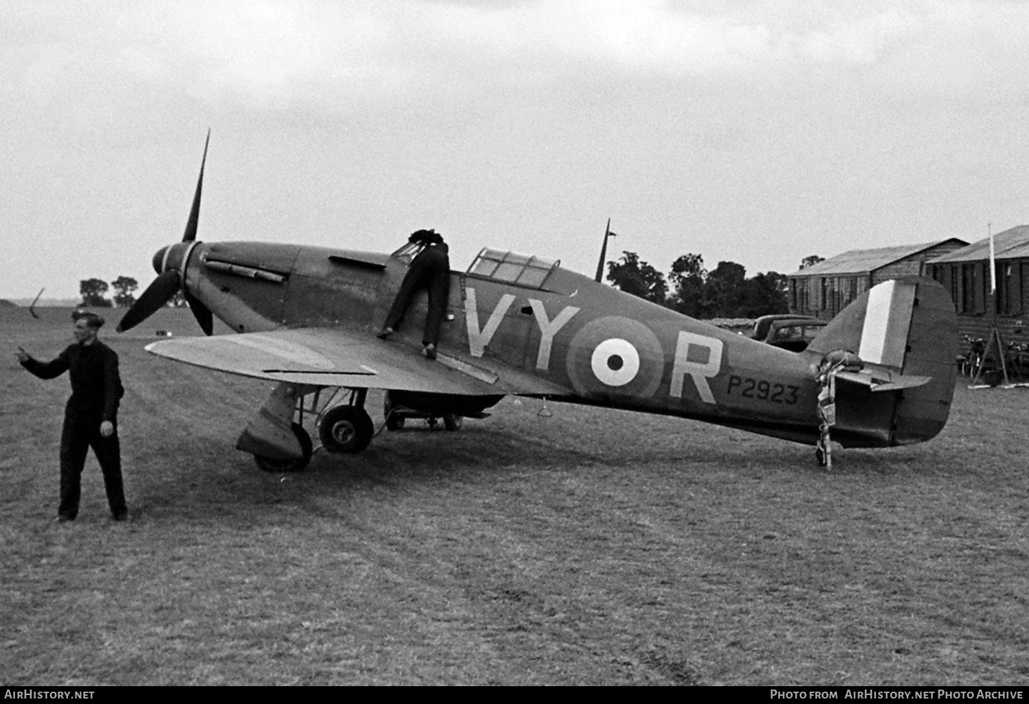 Aircraft Photo of P2923 | Hawker Hurricane Mk1 | UK - Air Force | AirHistory.net #453185