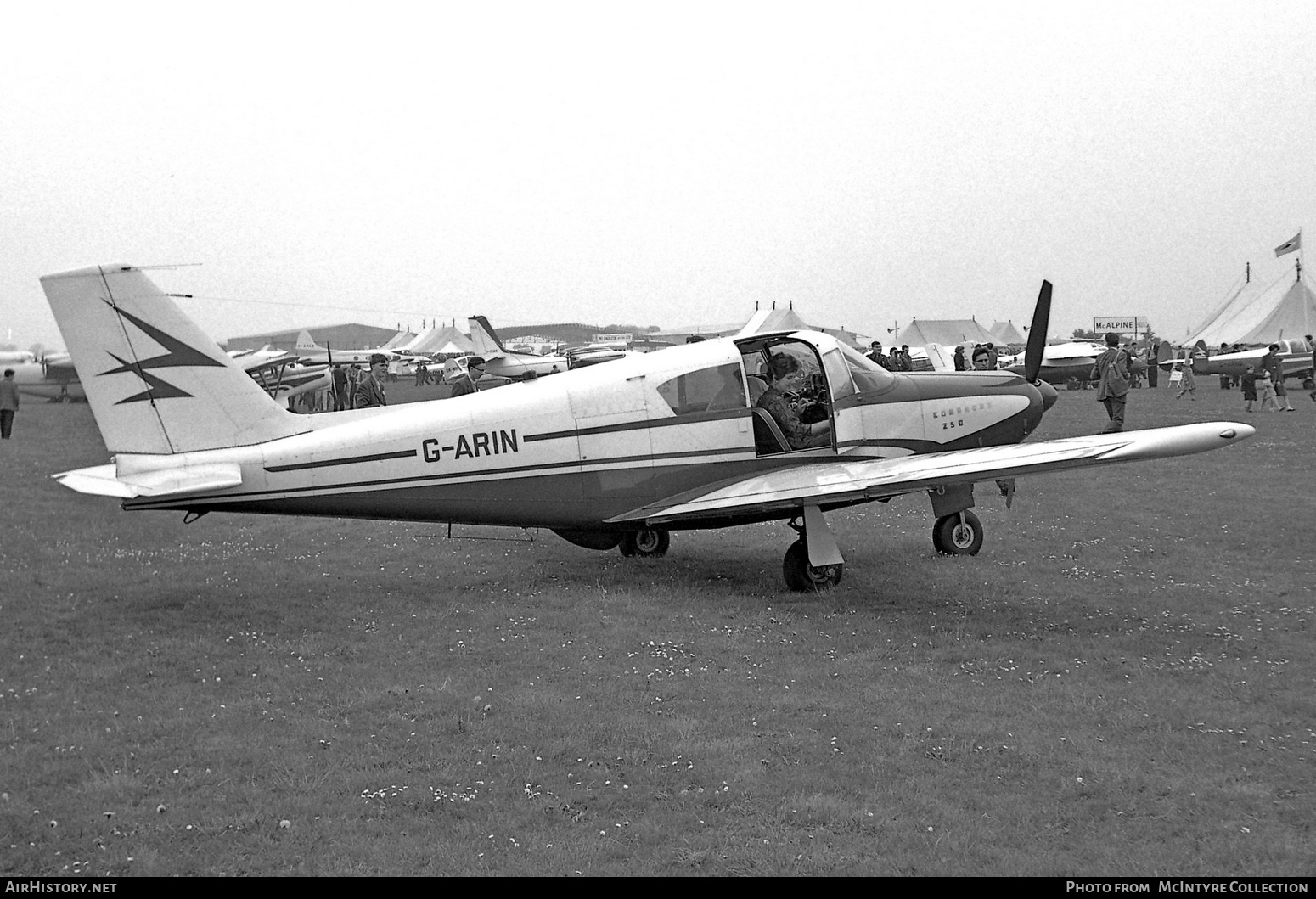 Aircraft Photo of G-ARIN | Piper PA-24-250 Comanche | AirHistory.net #453194