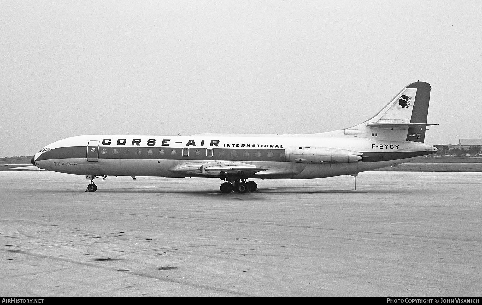 Aircraft Photo of F-BYCY | Sud SE-210 Caravelle VI-N | Corse Air International | AirHistory.net #453210