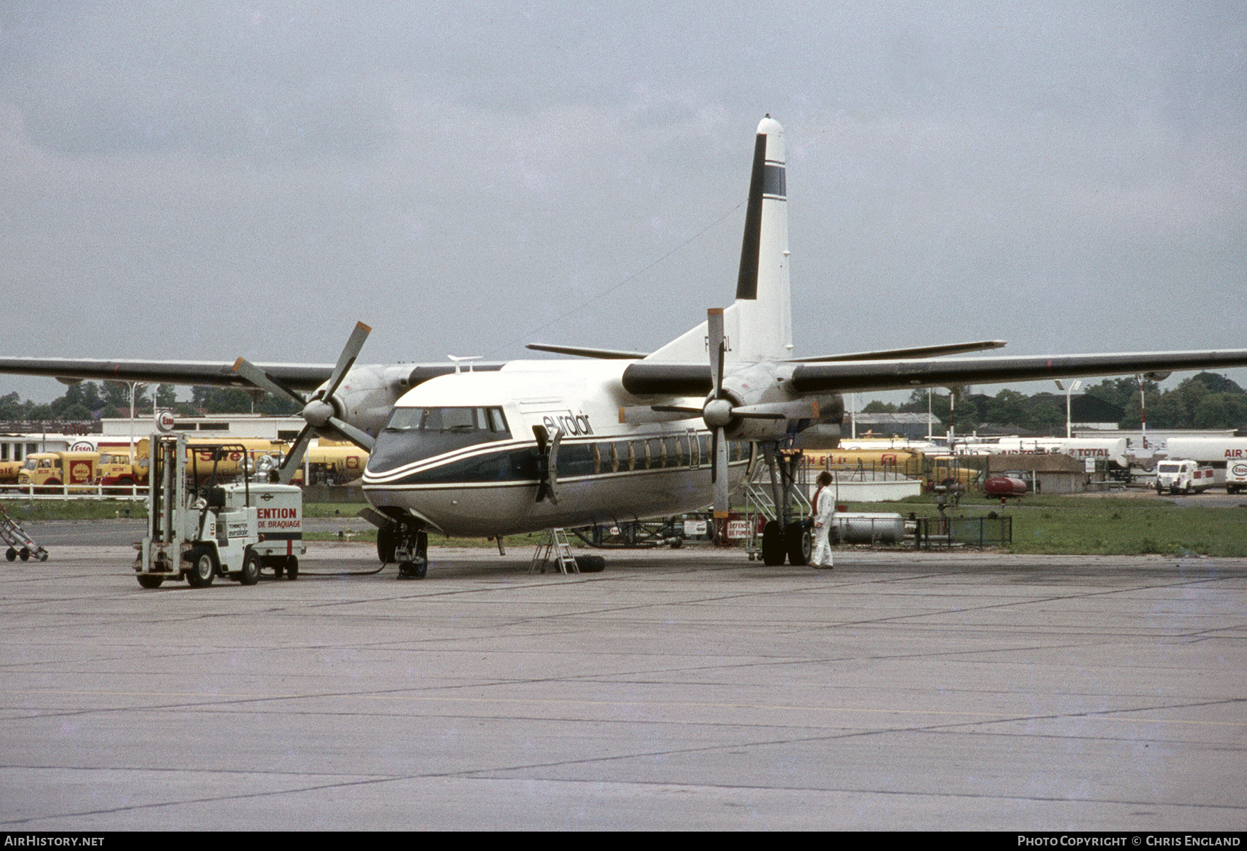 Aircraft Photo of F-BRQL | Fokker F27-400 Friendship | Euralair | AirHistory.net #453231