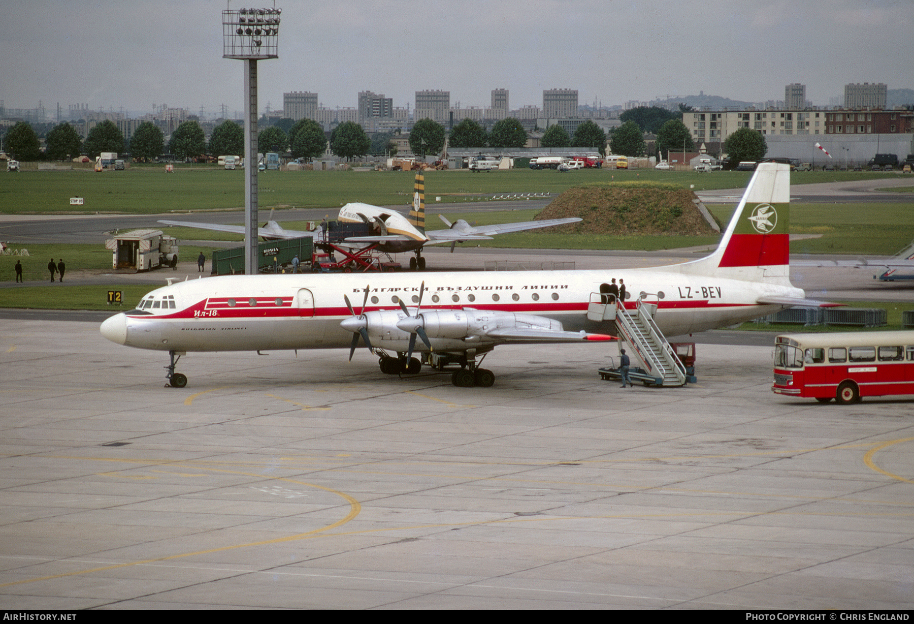 Aircraft Photo of LZ-BEV | Ilyushin Il-18V | Balkan - Bulgarian Airlines | AirHistory.net #453232