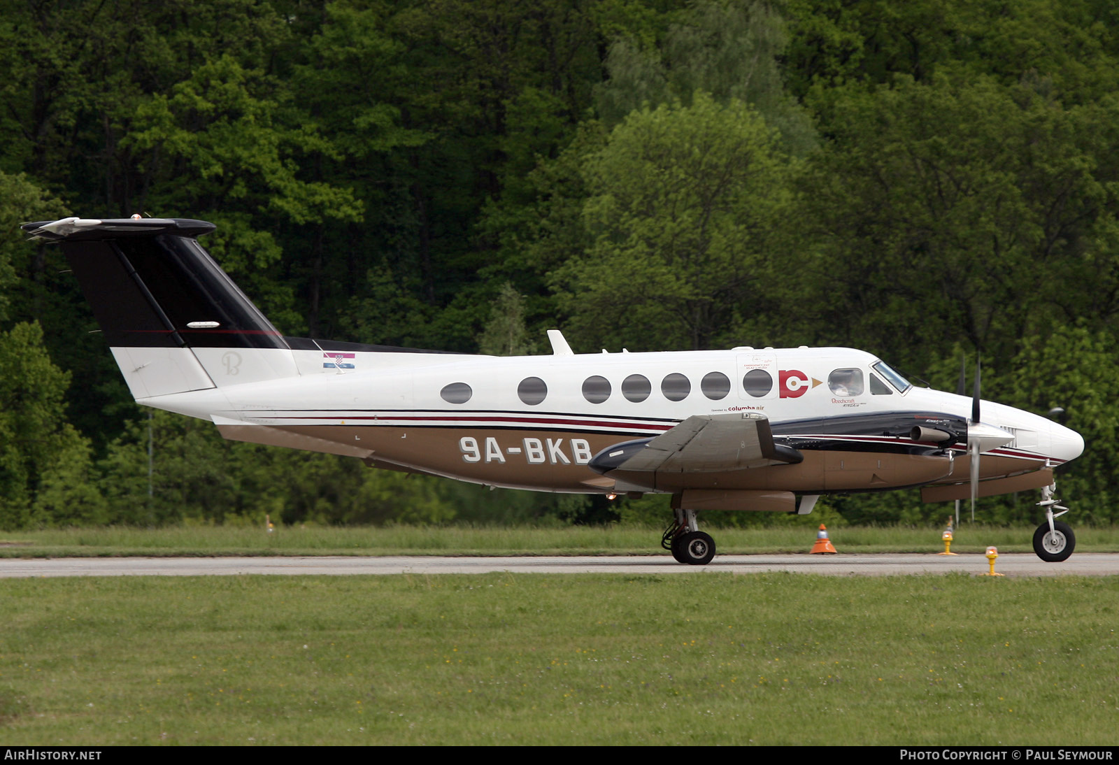 Aircraft Photo of 9A-BKB | Hawker Beechcraft B200 King Air | Columba Air | AirHistory.net #453233